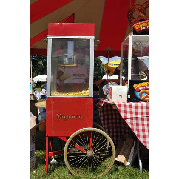 Popcorn Machine w/Cart Image